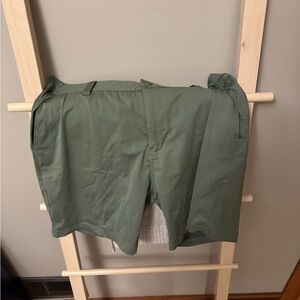 Rhone Olive Active Shorts